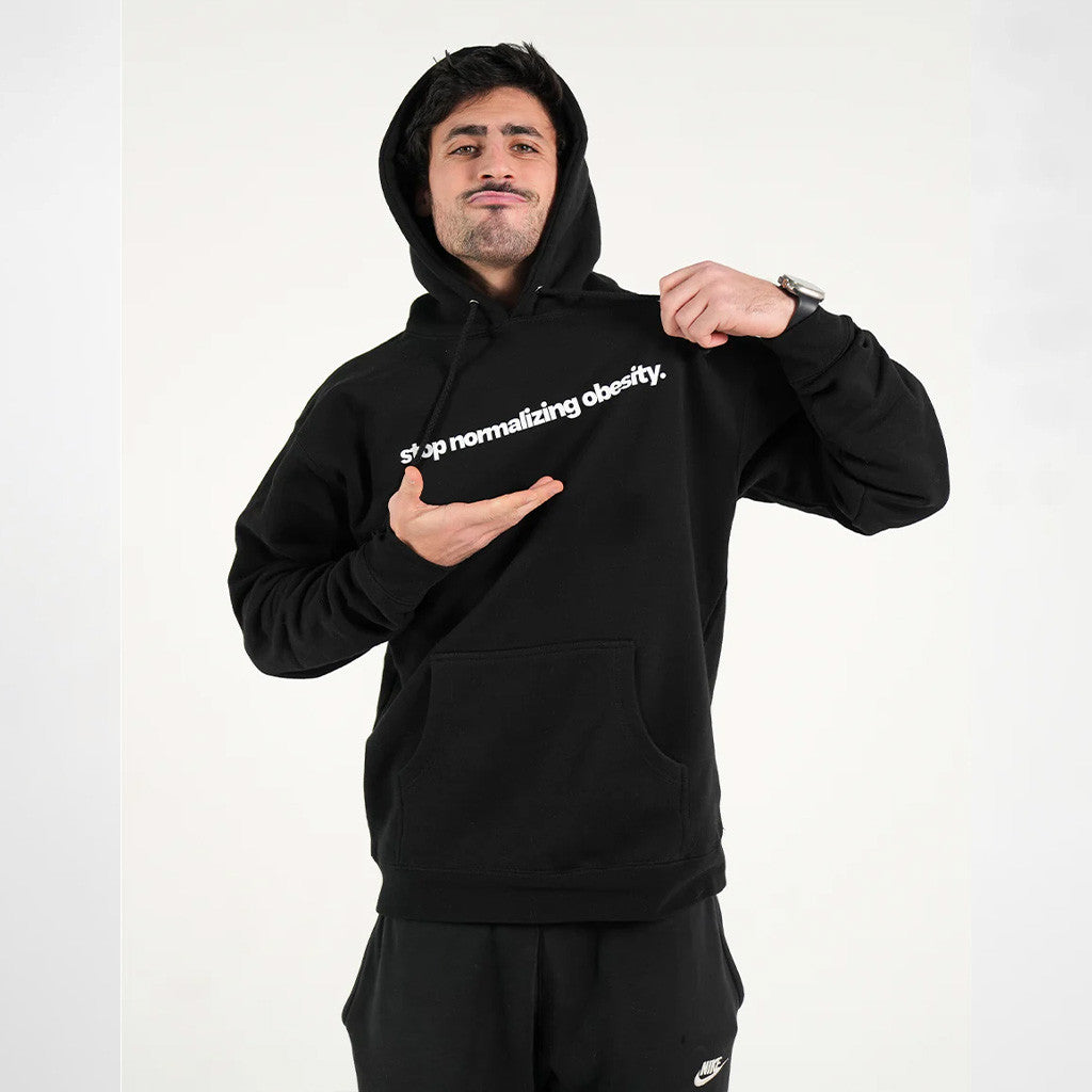 Duke Gomez Merch Stop Normalizing Obesity Hoodie Gifts For Besties
