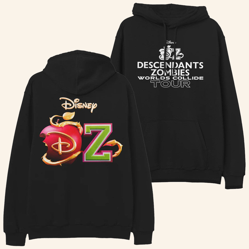 Descendants Zombies Worlds Collide Tour Merch DZ Hoodie Gifts For Fans