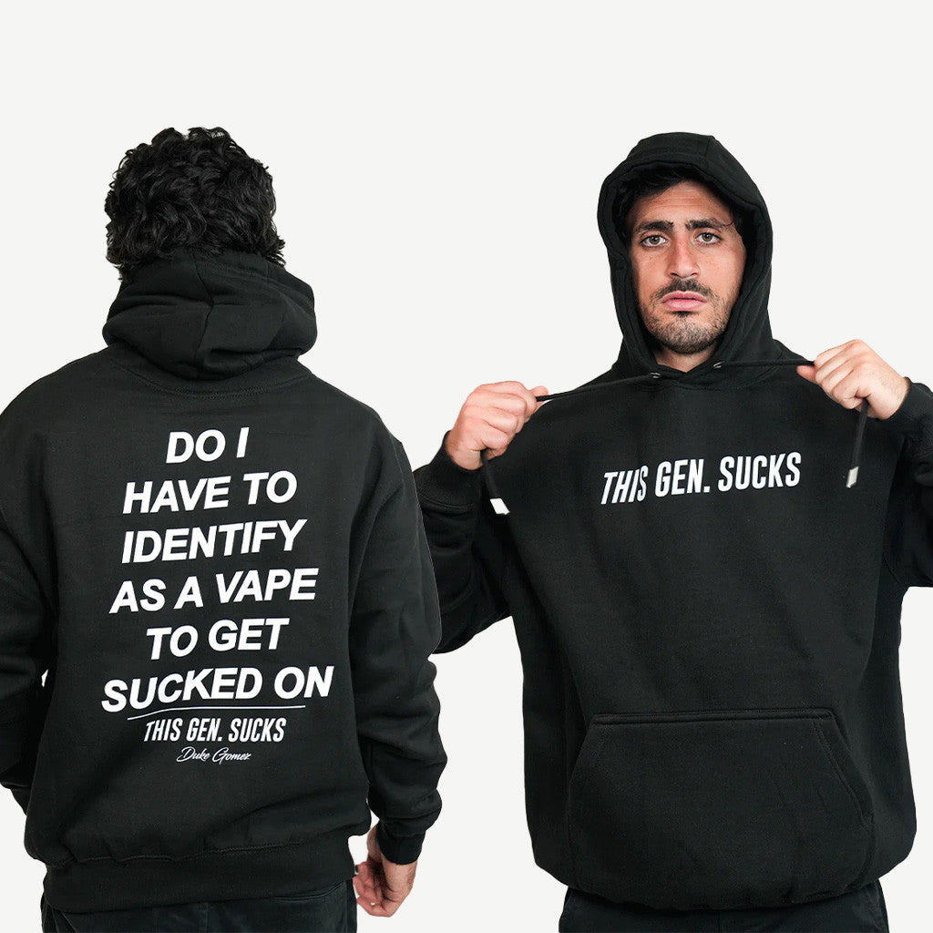 Duke Gomez Merch Identify As A Vape Hoodie Unique Gifts For Husband
