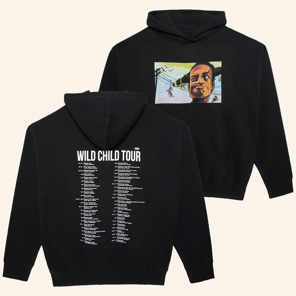 Marlon Wayans Merch Wild Child Tour 2025 Hoodie Black Loc Dog Hoodie Gifts For Him