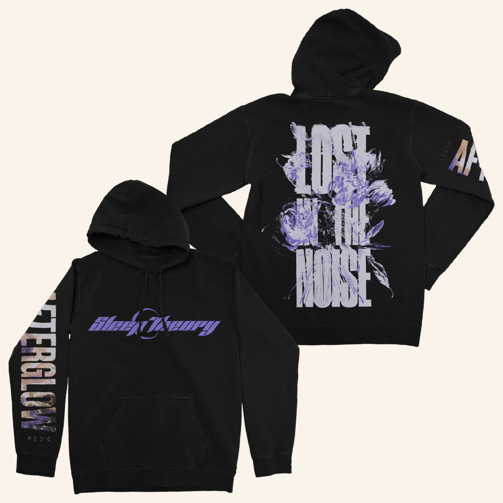 Sleep Theory Merch Afterglow Lost In The Noise Hoodie Black Gifts For Boyfriend