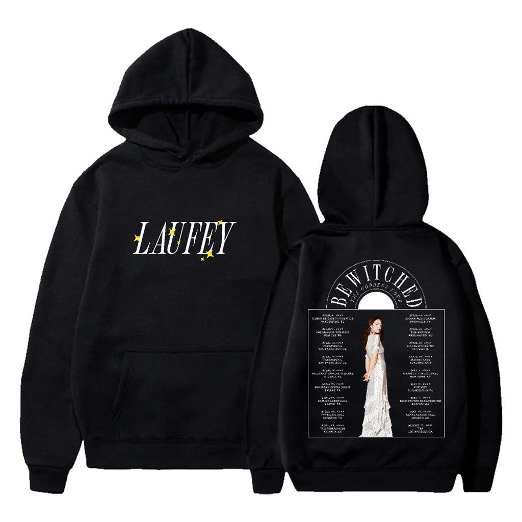 Laufey Merch Laufey Bewitched Hoodie The Goddess Tour 2024 Hoodie Gift For Her