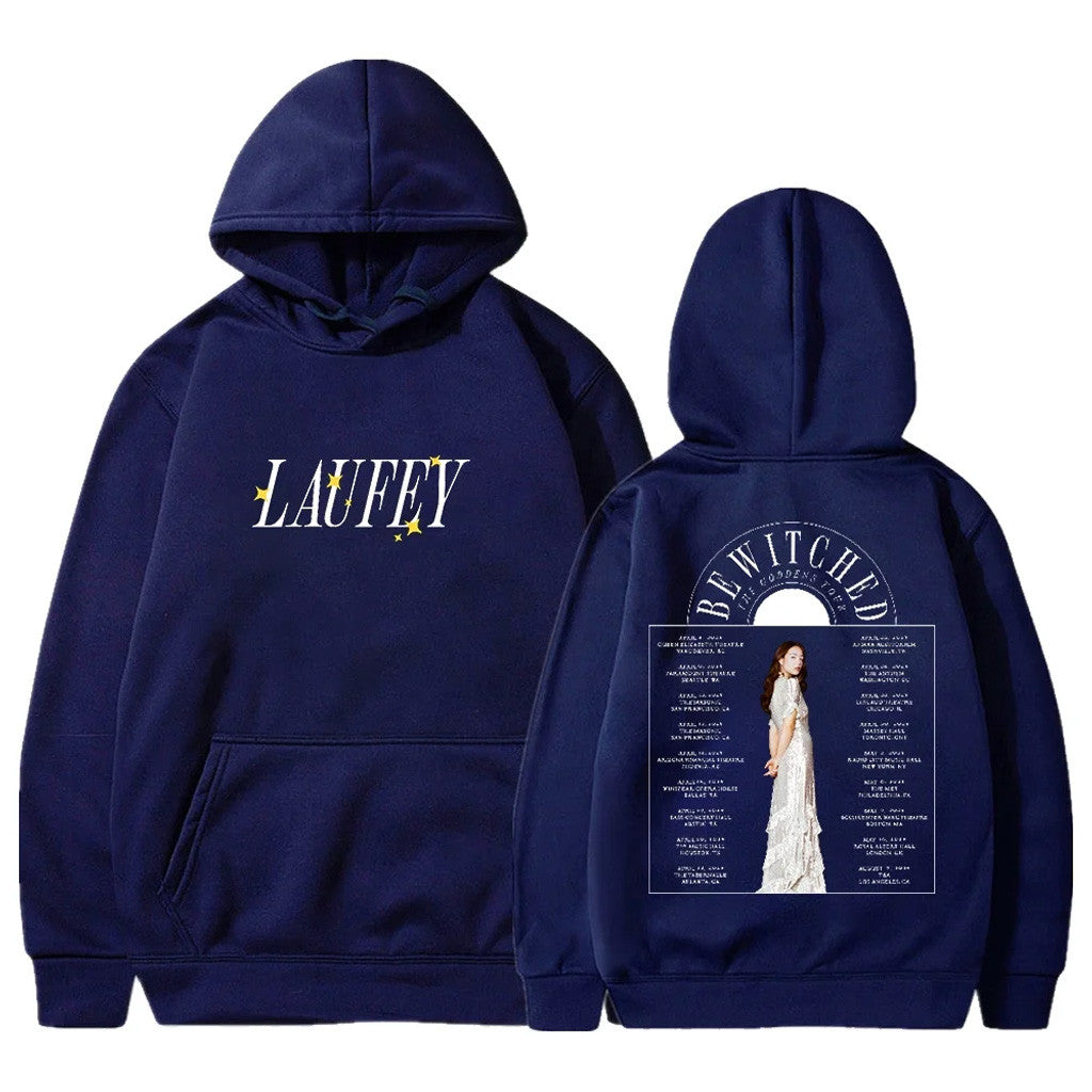 Laufey Merch Laufey Bewitched Hoodie The Goddess Tour 2024 Hoodie Gift For Fans