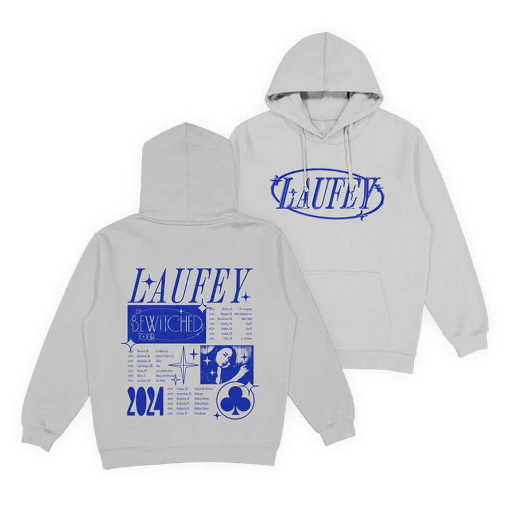 Laufey Merch Laufey Bewitched Hoodie The Goddess Tour 2024 Hoodie Gift Ideas For Him