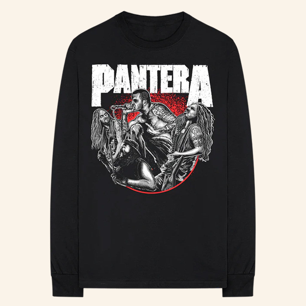 Pantera Merch Vulgar Display Of Power Long Sleeve Shirt Gift Ideas For Friends