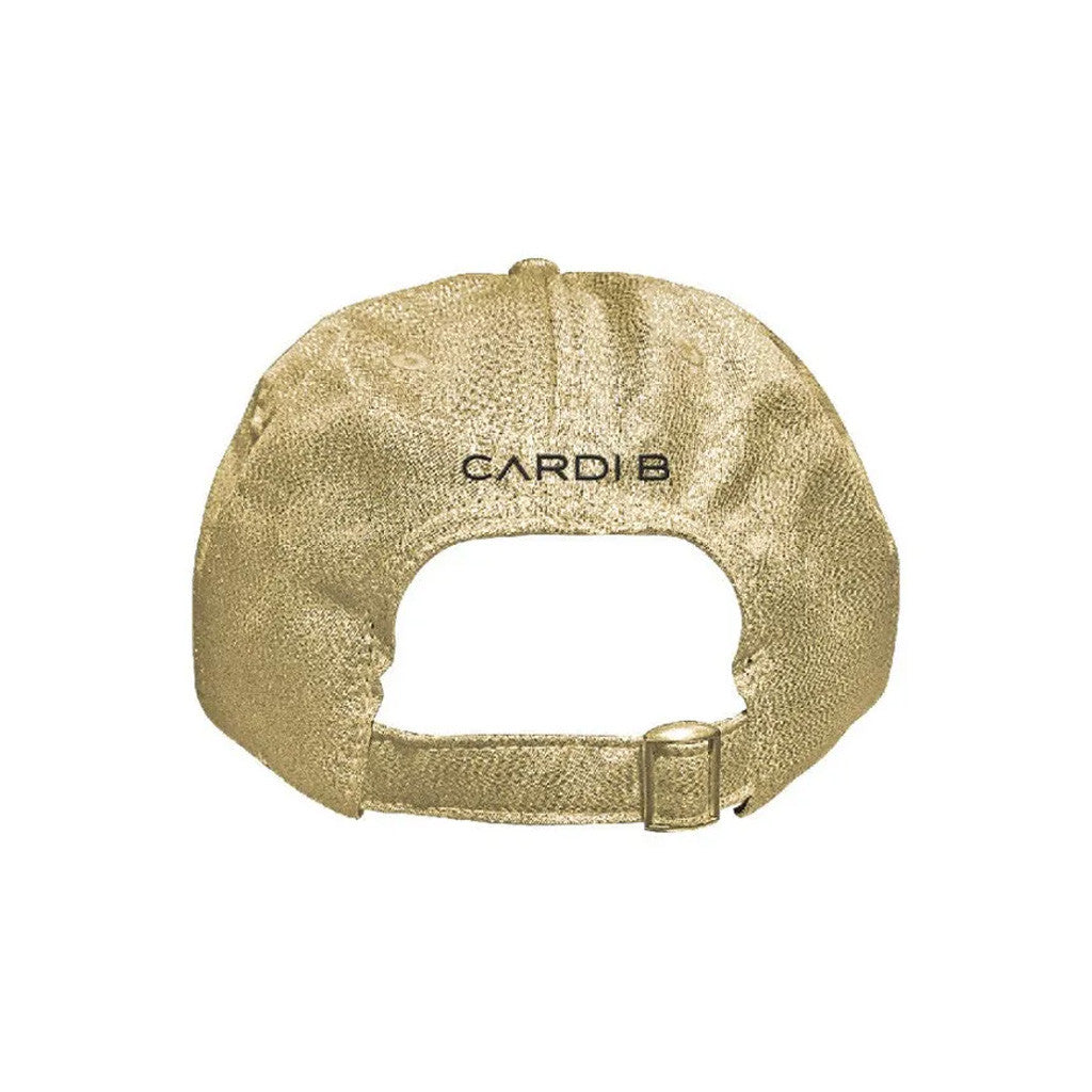 Gold Rhinestone Bardi Gang Hat