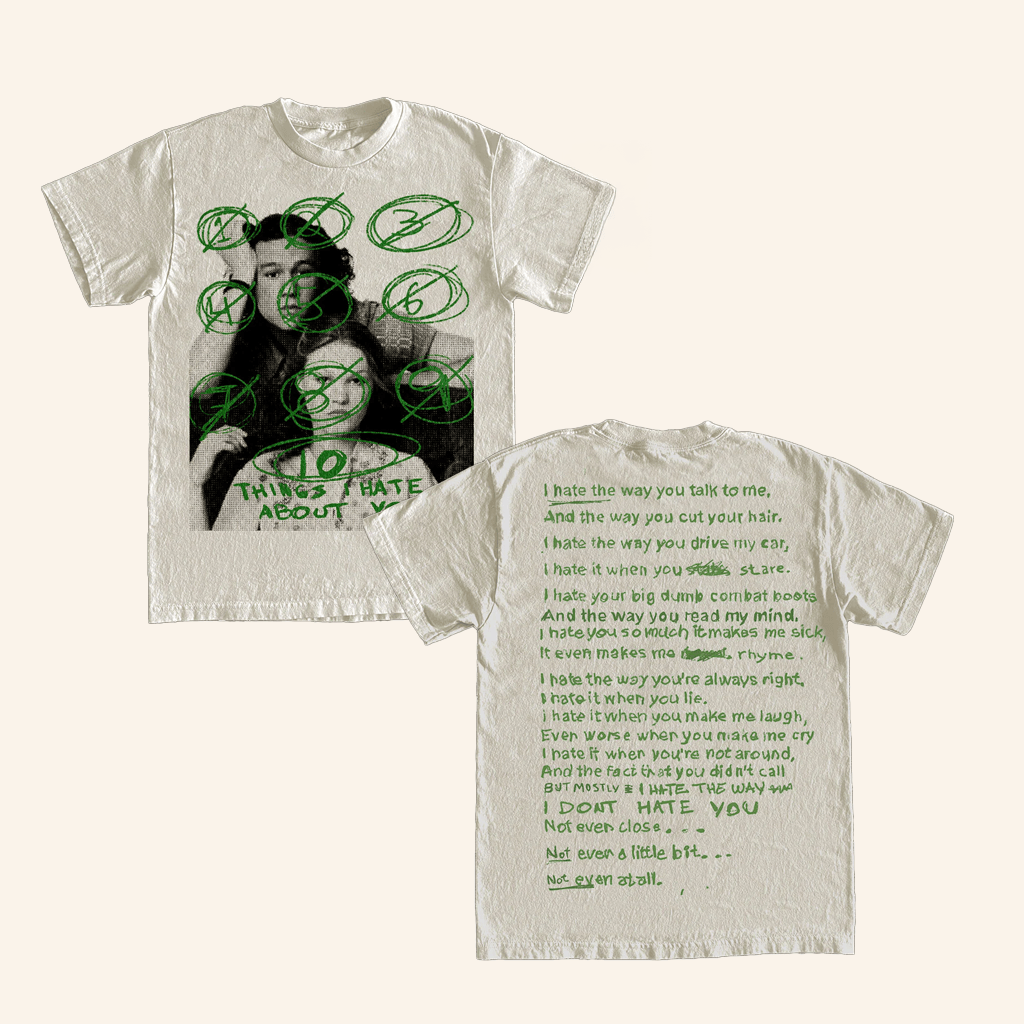 And After That Merch The I Hate About You T-Shirt Gifts For Husband