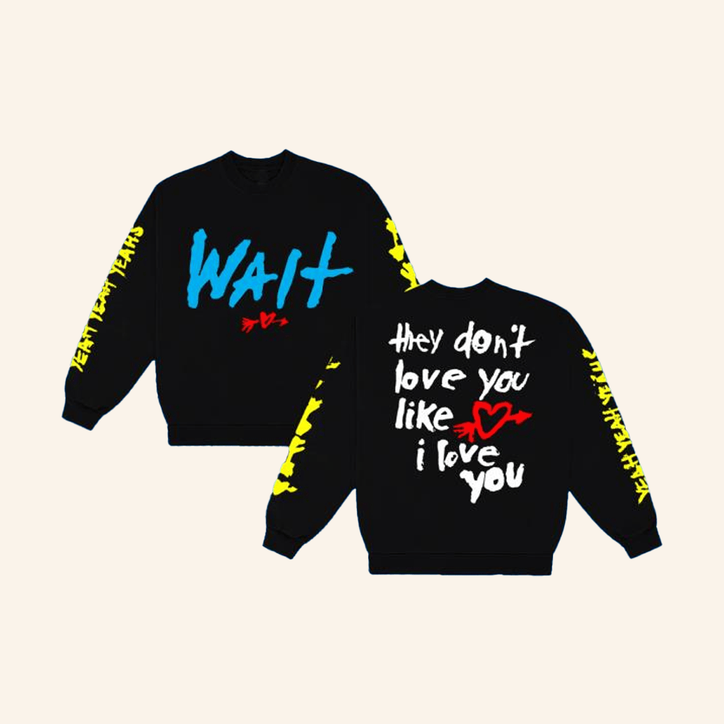 Yeah Yeah Yeahs Merch Wait Crewneck Sweatshirt Gifts For Besties