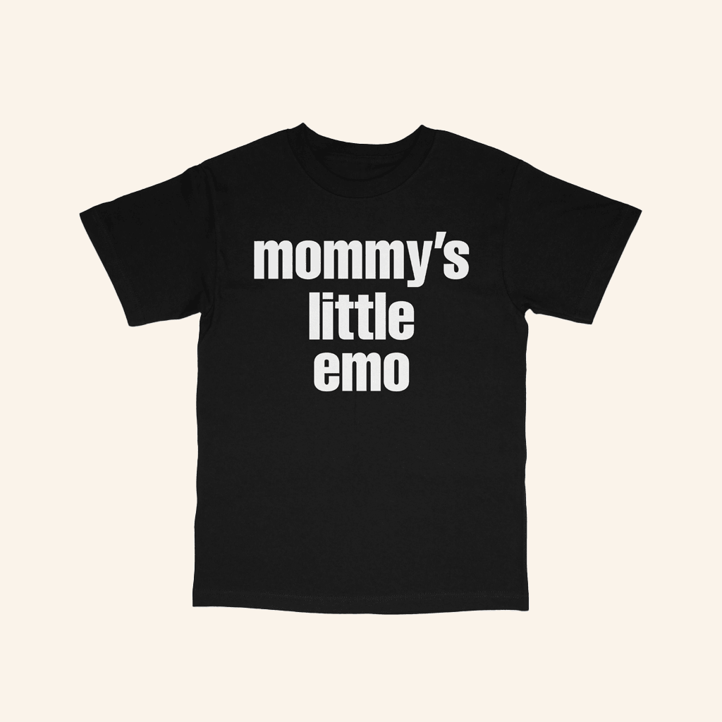 Old School Hats Merch Mommy's Little Emo T-Shirt Gifts For Son