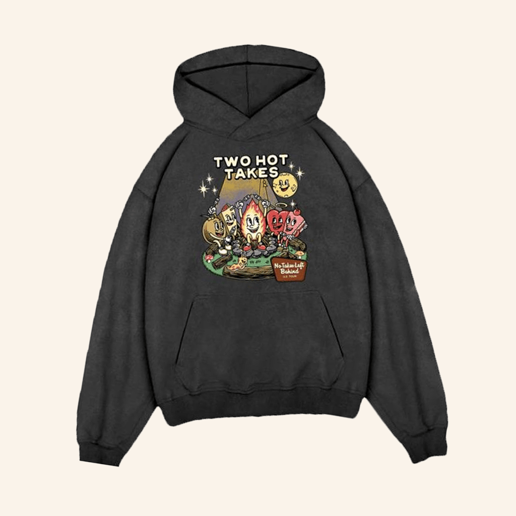 Two Hot Takes Merch No Takes Left Behind Hoodie Gifts For Her