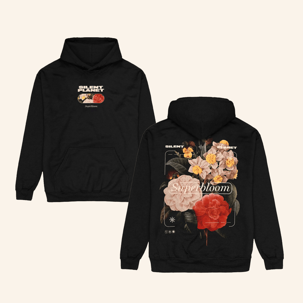 Impericon Merch Silent Planet Superbloom Bouquet Hoodie Gifts For Her