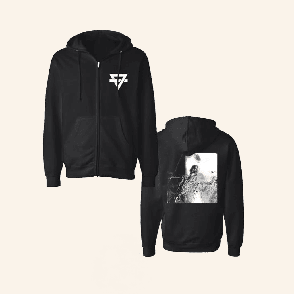 RKS Band Merch Bones Zip Up Hoodie Gifts For Rock Band Fans