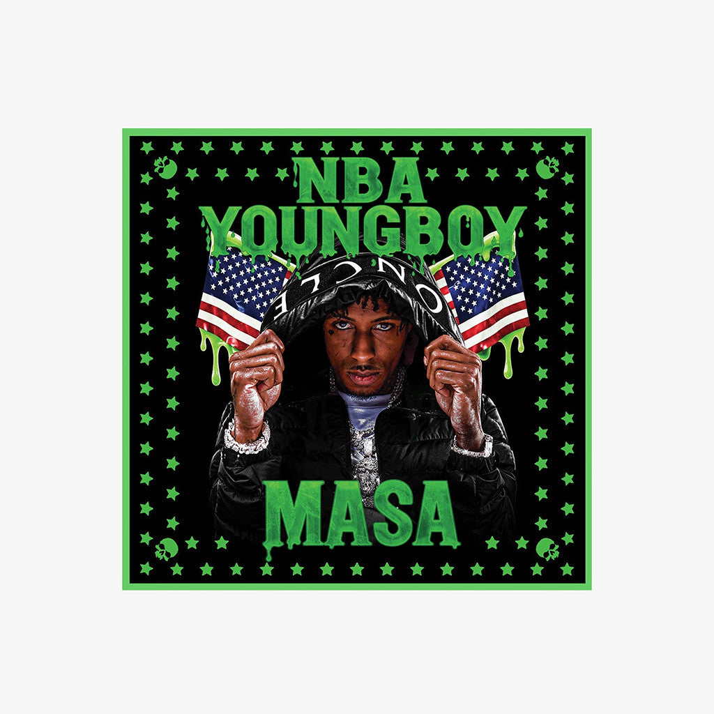 NBA Youngboy Merch Masa Tour 2025 Bandana MASA Tour Bandana Gifts For Him