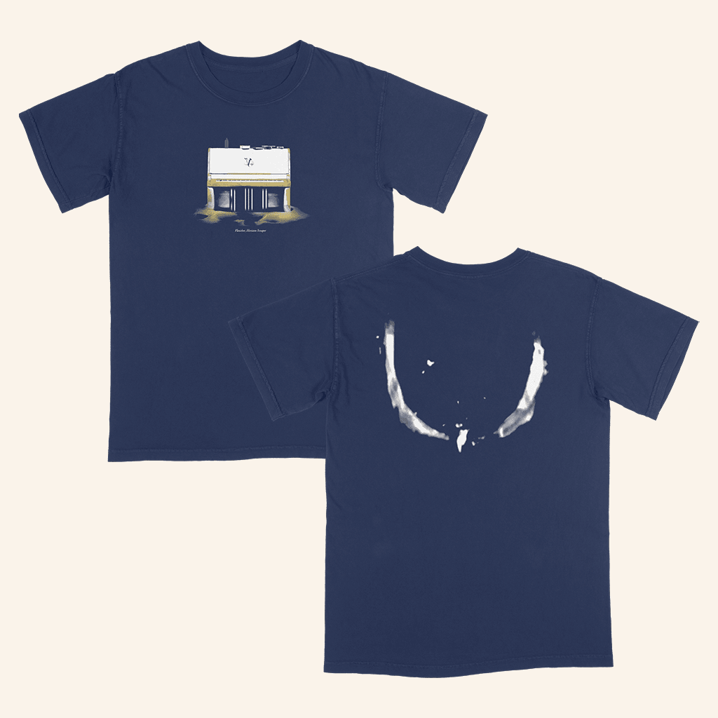 Quadeca Merch Vanisher Navy Blue T-Shirt Gifts For Besties