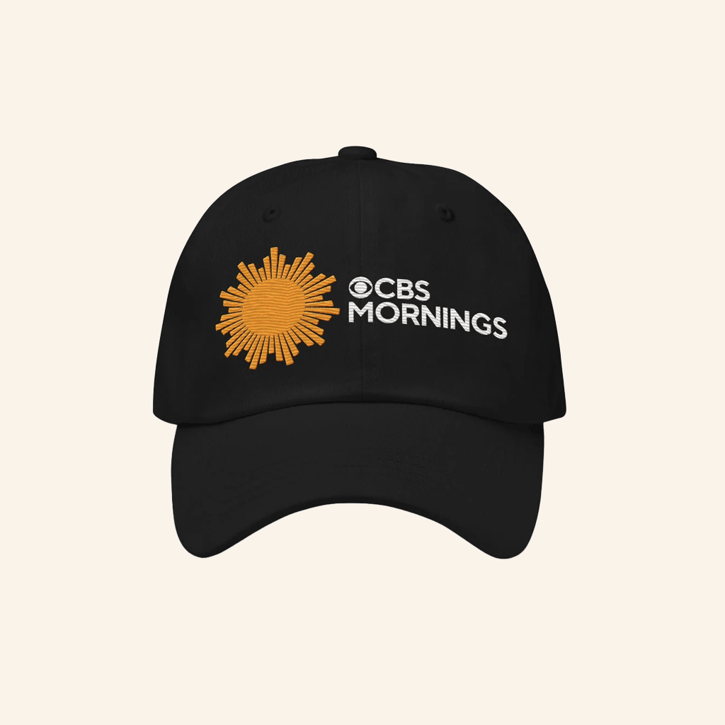 Paramount Merch CBS Mornings Embroidered Hat Gifts For Dudes