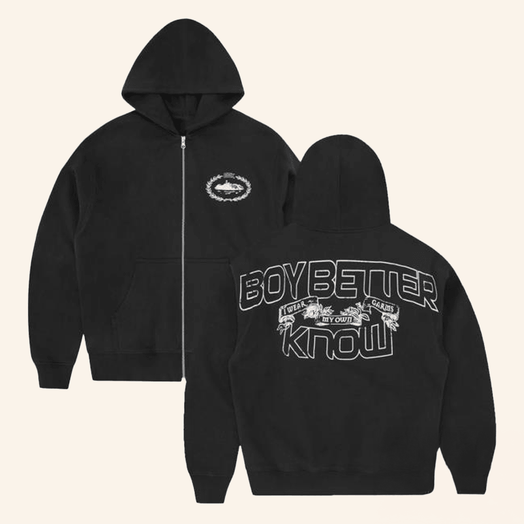 CRTZRTW Merch Boy Better Know Royale Zip Hoodie Black Gifts For Dudes