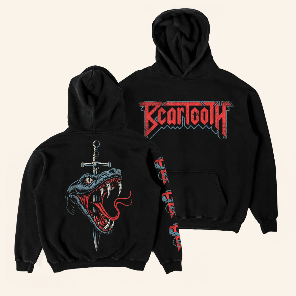 Beartooth Band Merch Serpent Hoodie Fans Gift Ideas