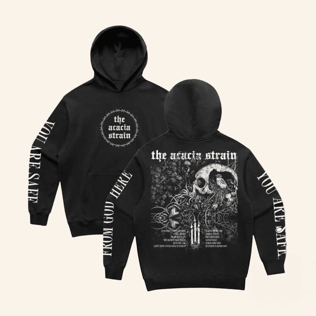 You Are Safe From God Here Merch Tracklist Hoodie Dad Gifts