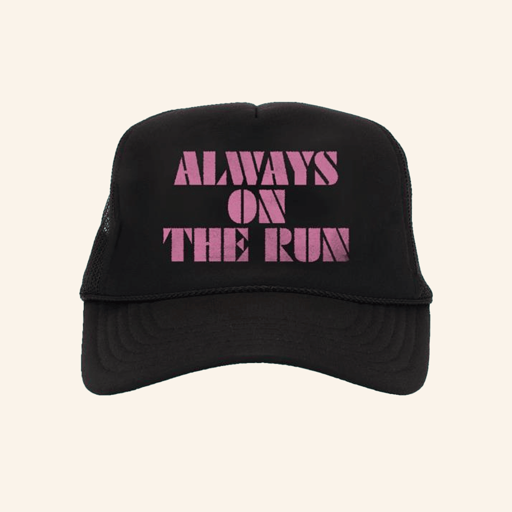 Lenny Kravitz Merch Always On The Run Trucker Hat Gifts For Wife