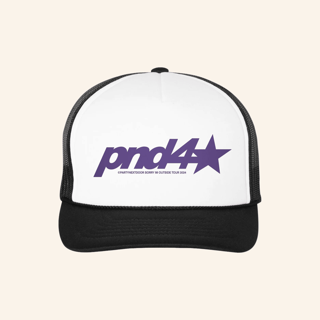 Party Next Door Merch Pnd4 Trucker Hat Gifts For Friends