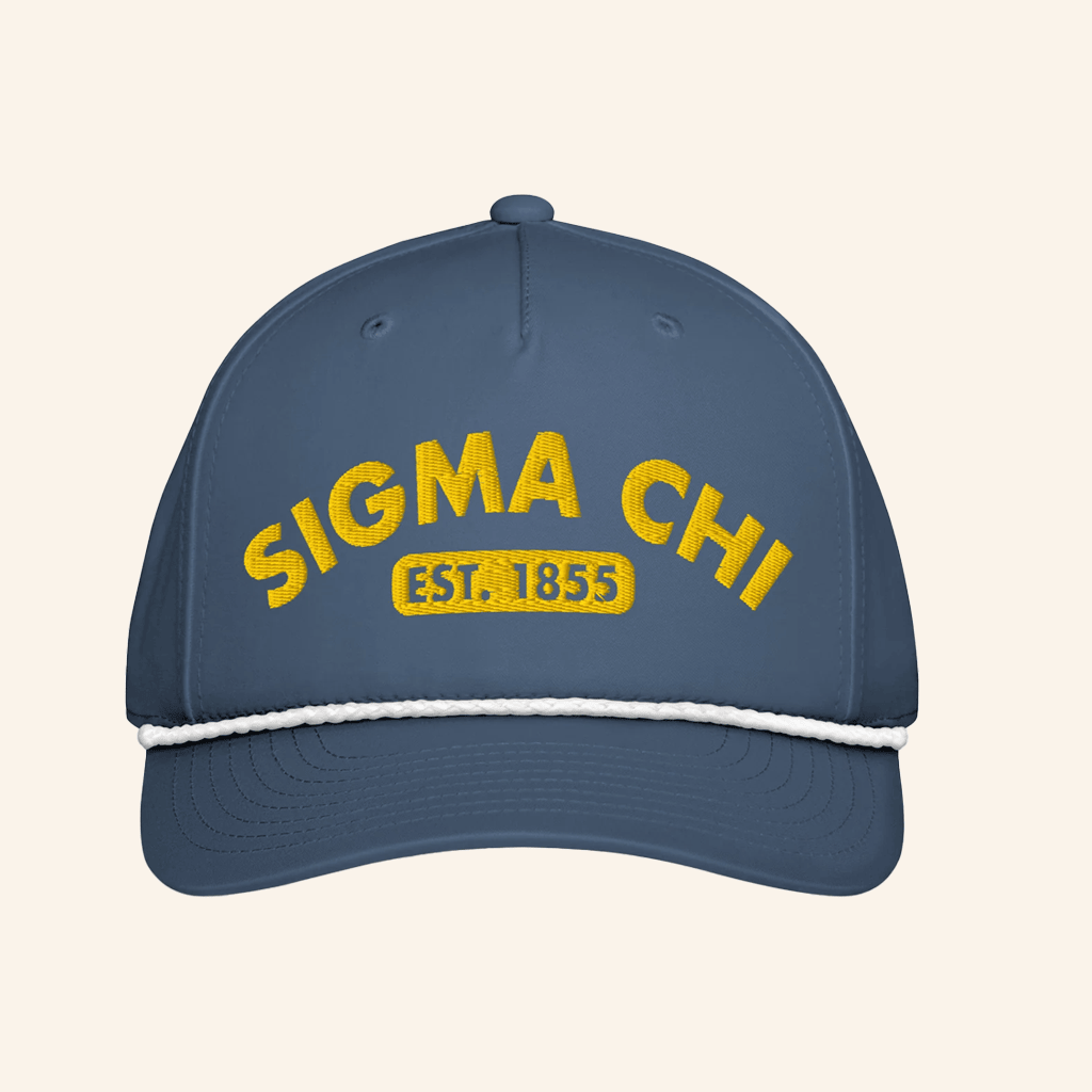 Sigma Chi Merch Embroidered Hat Gifts For Father