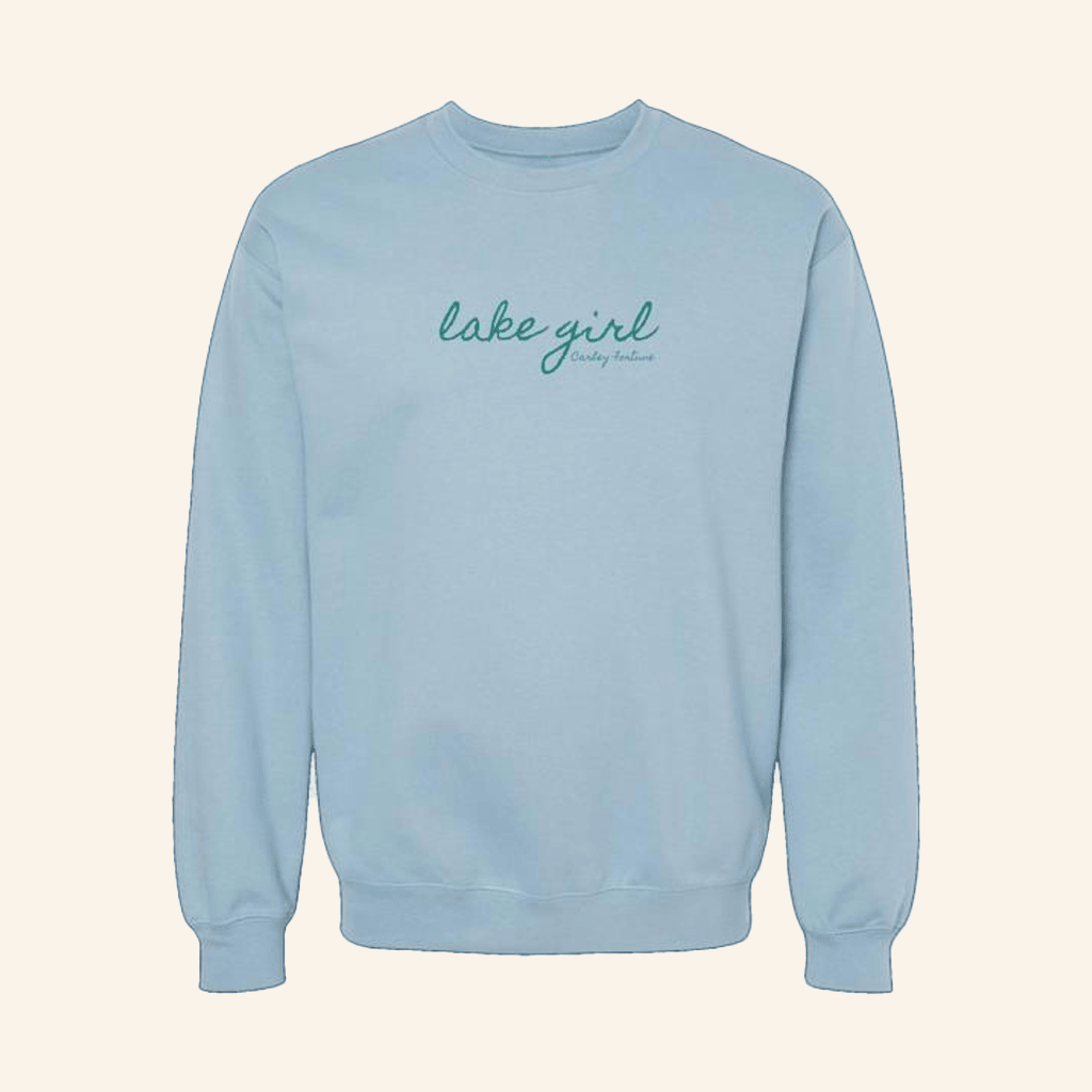 Carley Fortune Merch Lake Girl Sweatshirt Gifts For Girlfriend