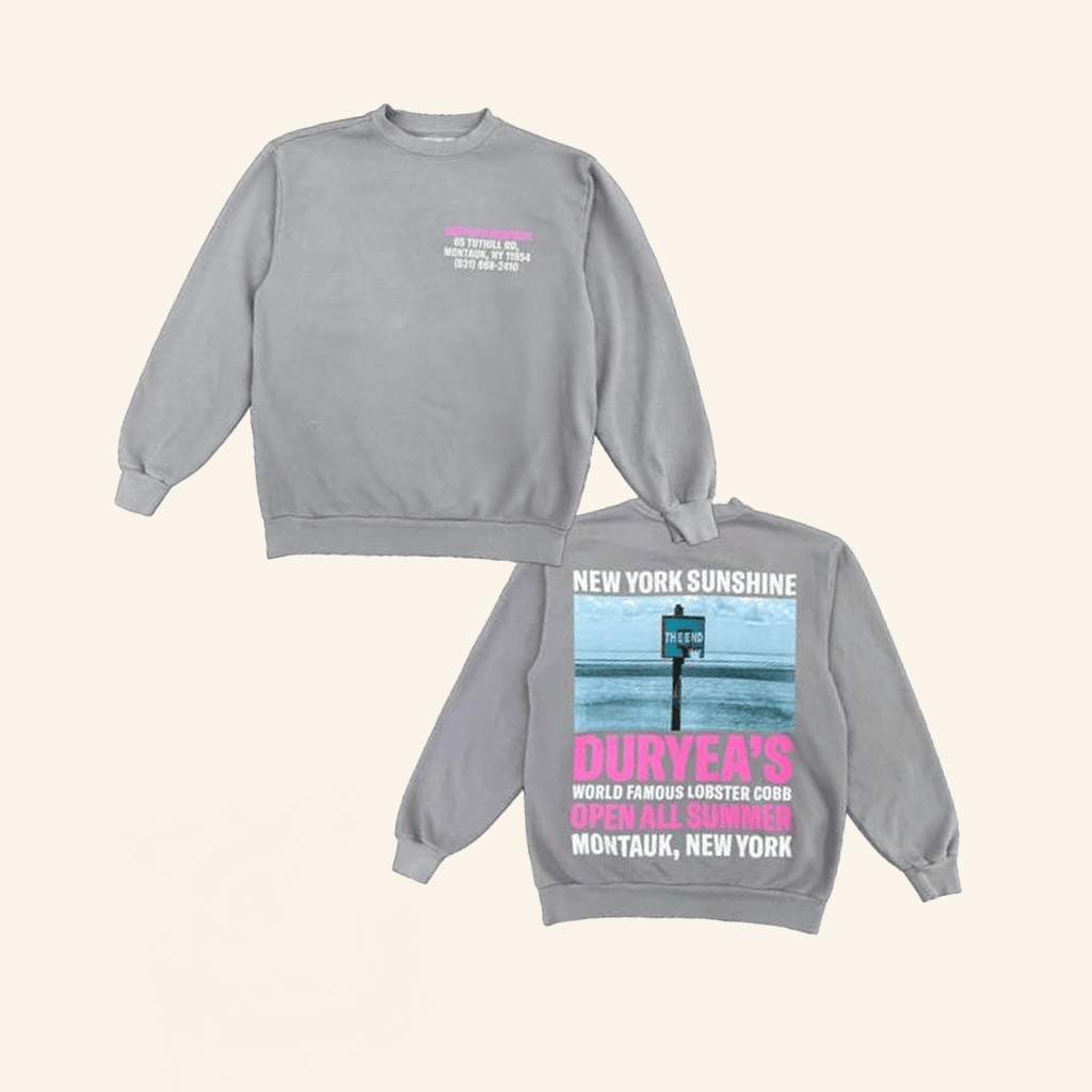 New York Sunshine Merch Photo Crewneck Sweatshirt Gifts For Her