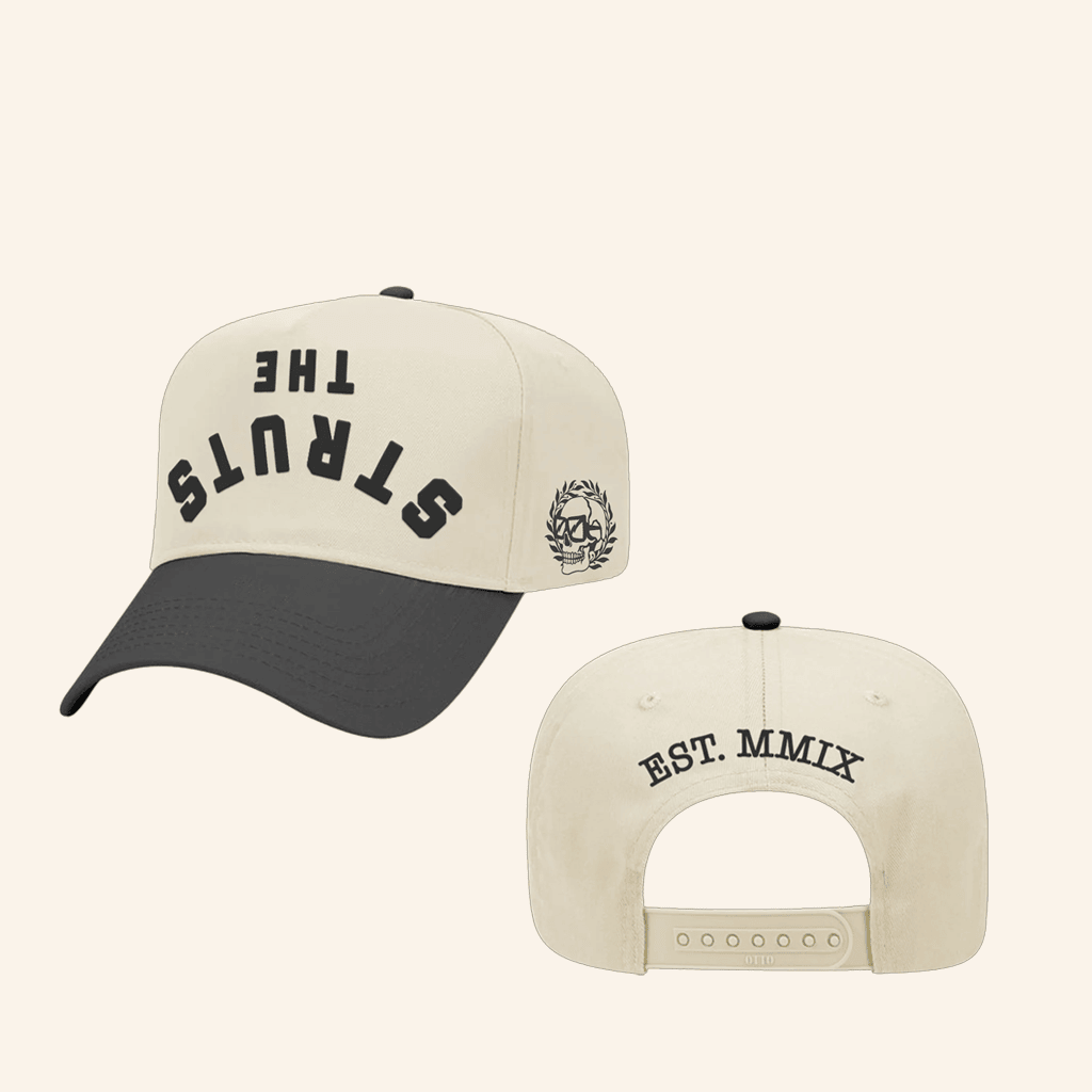The Struts Merch Upside Down Text Hat Gifts For Rock Band Fans