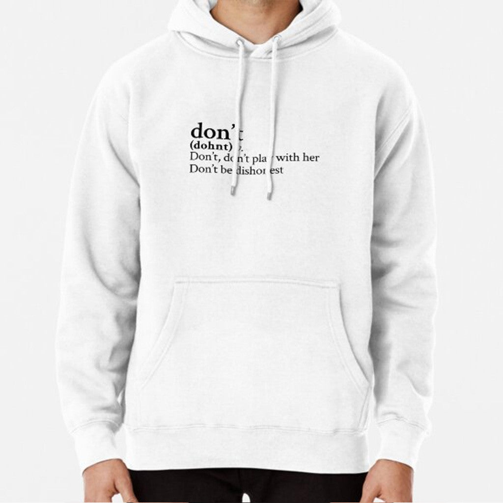 Bryson Tiller Merch Don't by Bryson Tiller Stick The Song Hoodie White Him Gifts