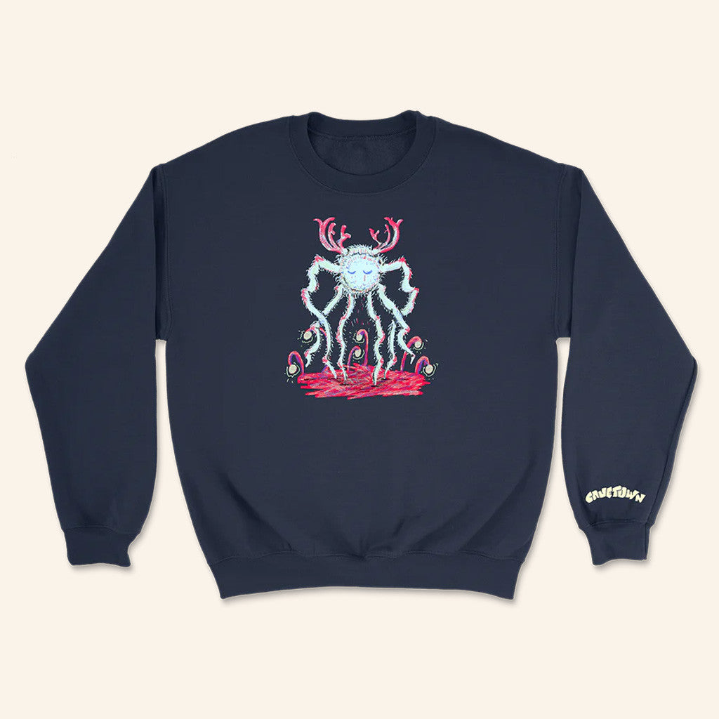 Cavetown Merch Spider Crewneck Sweatshirt Gifts For Him