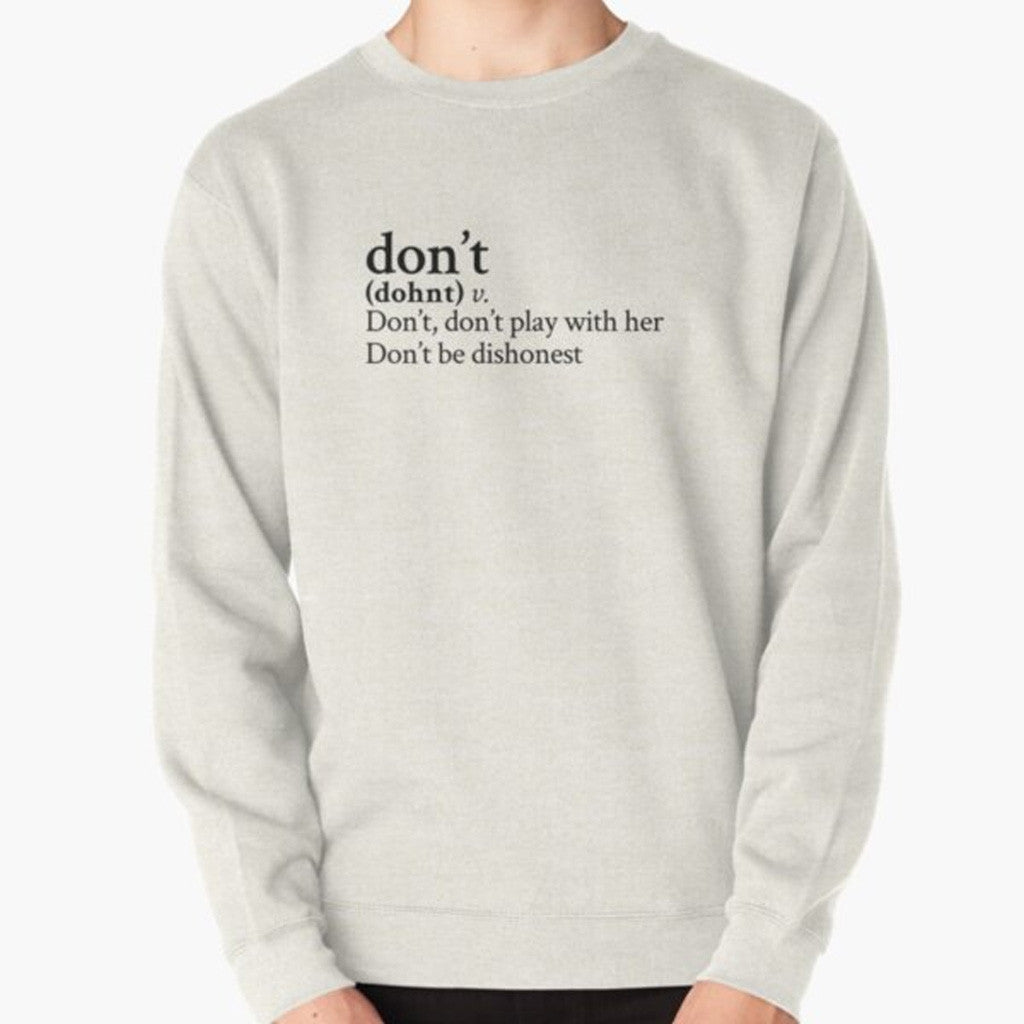 Bryson Tiller Merch Don't By Bryson Tiller Stick The Song Sweatshirt Dudes Gifts