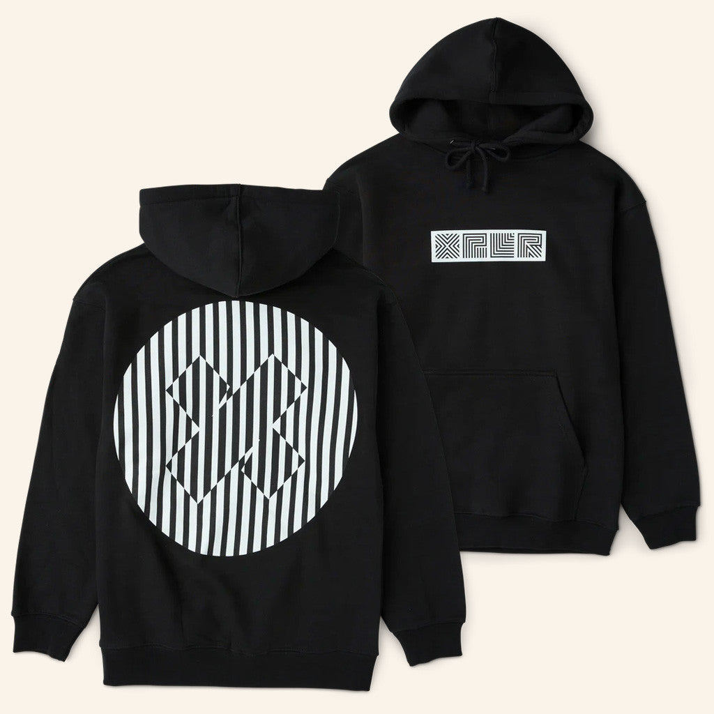 XPLR Merch Illusions Hoodie Black Best Gifts For Dad