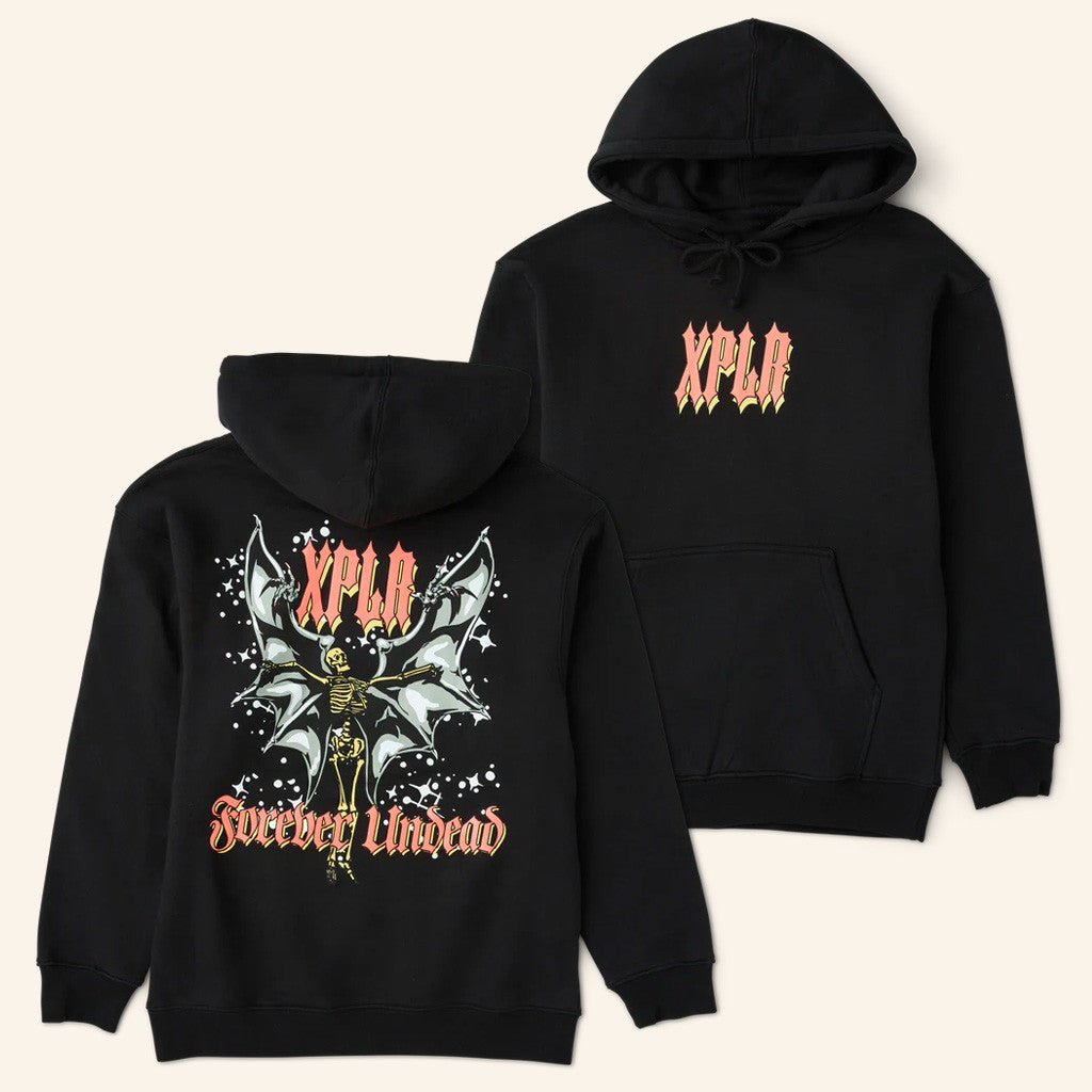 XPLR Merch Forever Unhead Hoodie Black Gift For Friends