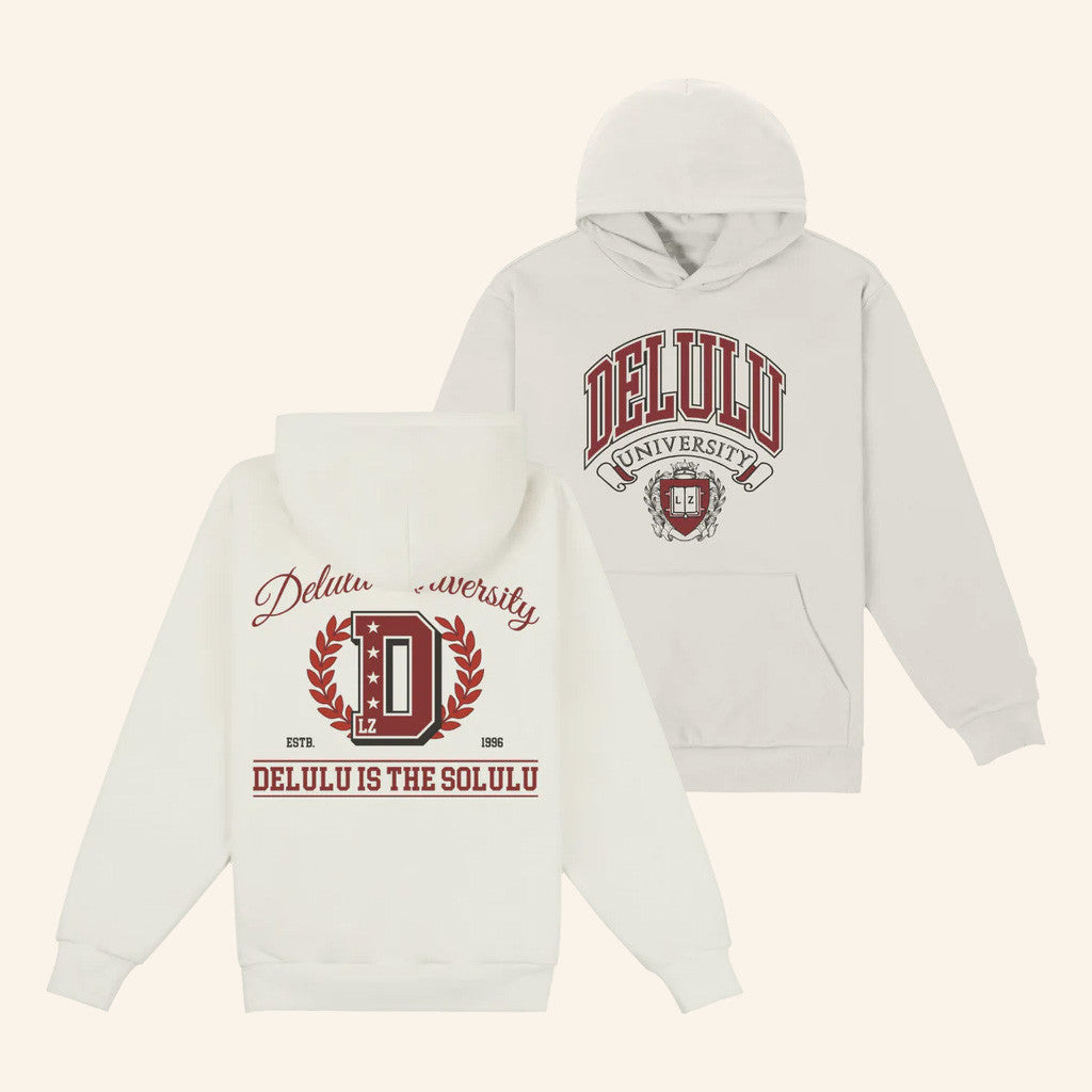 Layze Merch Delulu University Official Hoodie Gifts For Best Friends