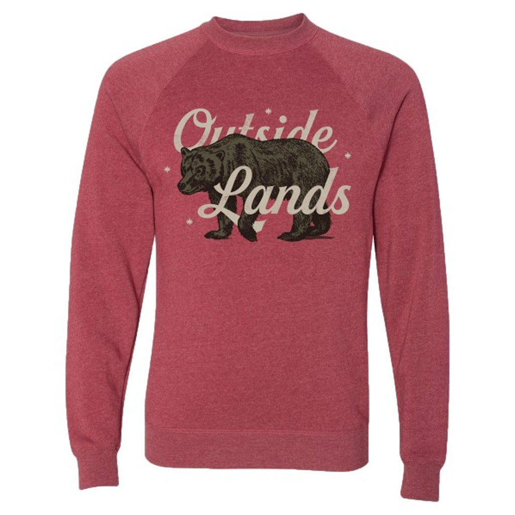 Outside Lands Merch CA Bear Crewneck Sweatshirt Gifts For Friends