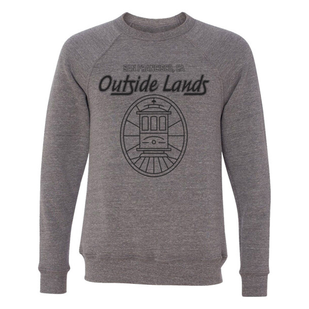 Outside Lands Merch Trolley Crewneck Sweatshirt Present For Him