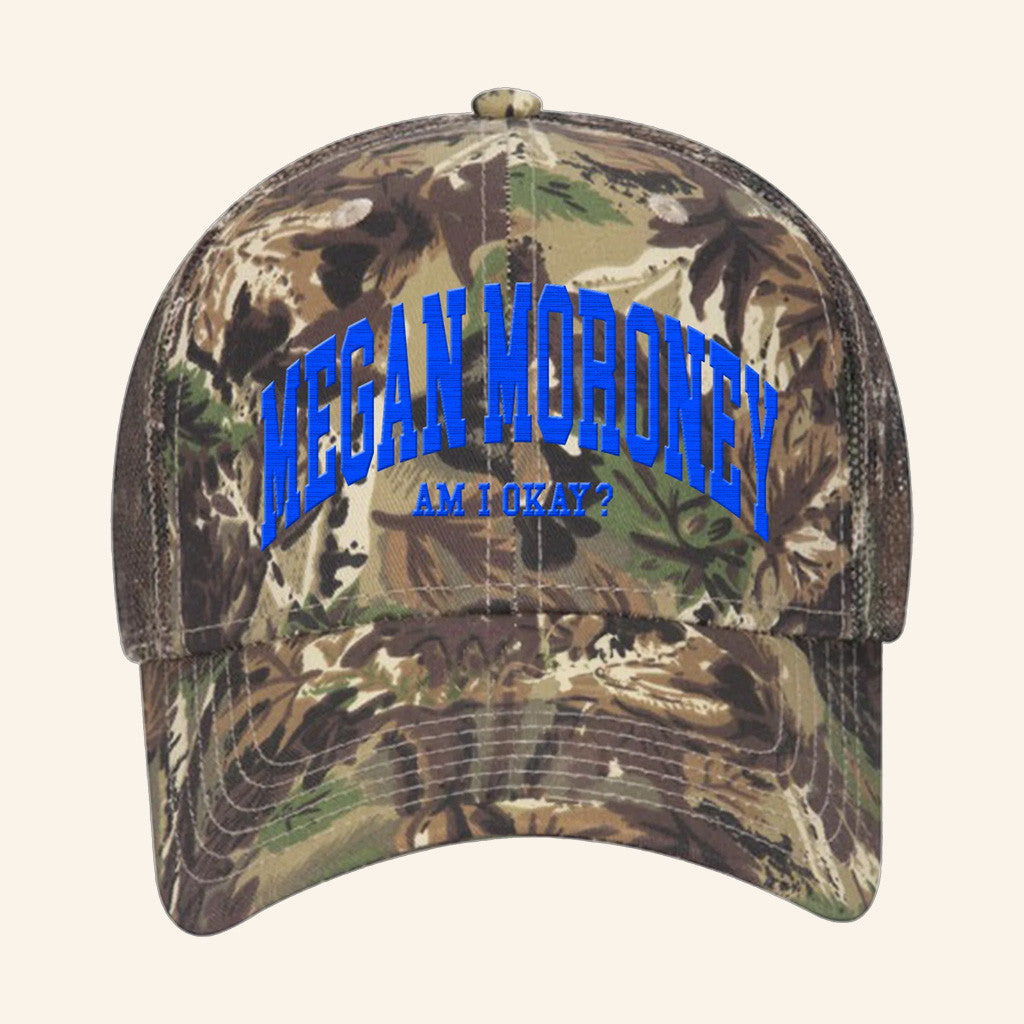 Megan Moroney Merch Am I Okay Camo Trucker Hat Gifts For Dad