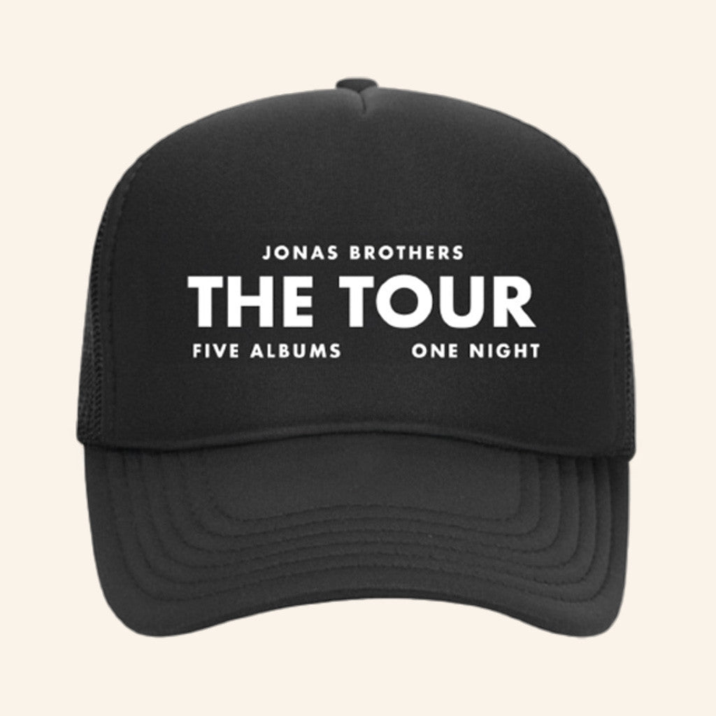 Jonas Brothers Tour Merch The Tour Trucker Hat Music Gift Ideas For Guys