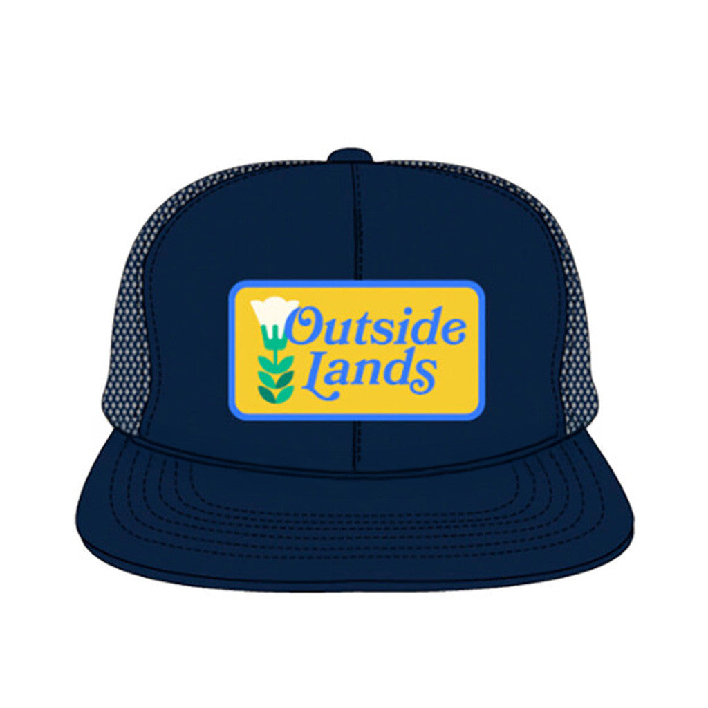 Outside Lands Merch Flower Trucker Hat Gifts For Best Friends