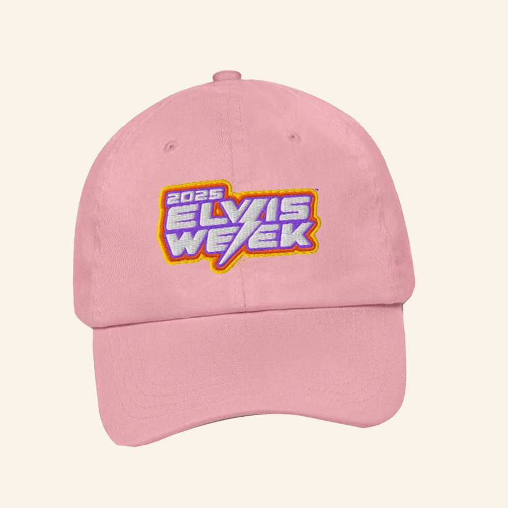 Shopelvis Merch Elvis Week 2025 Embroidered Hat Gifts For Her
