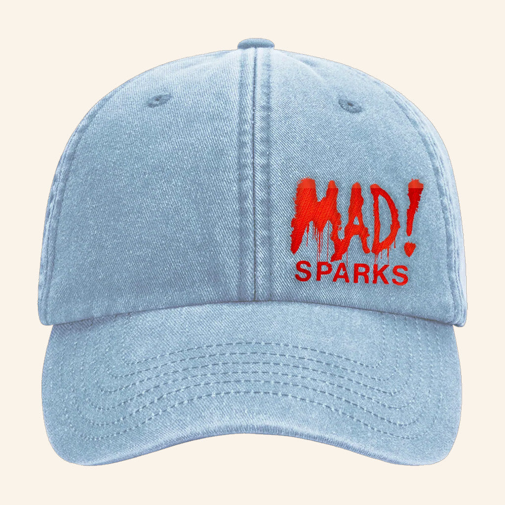 All Sparks Merch Mad Embroidered Hat Gifts For Him Her