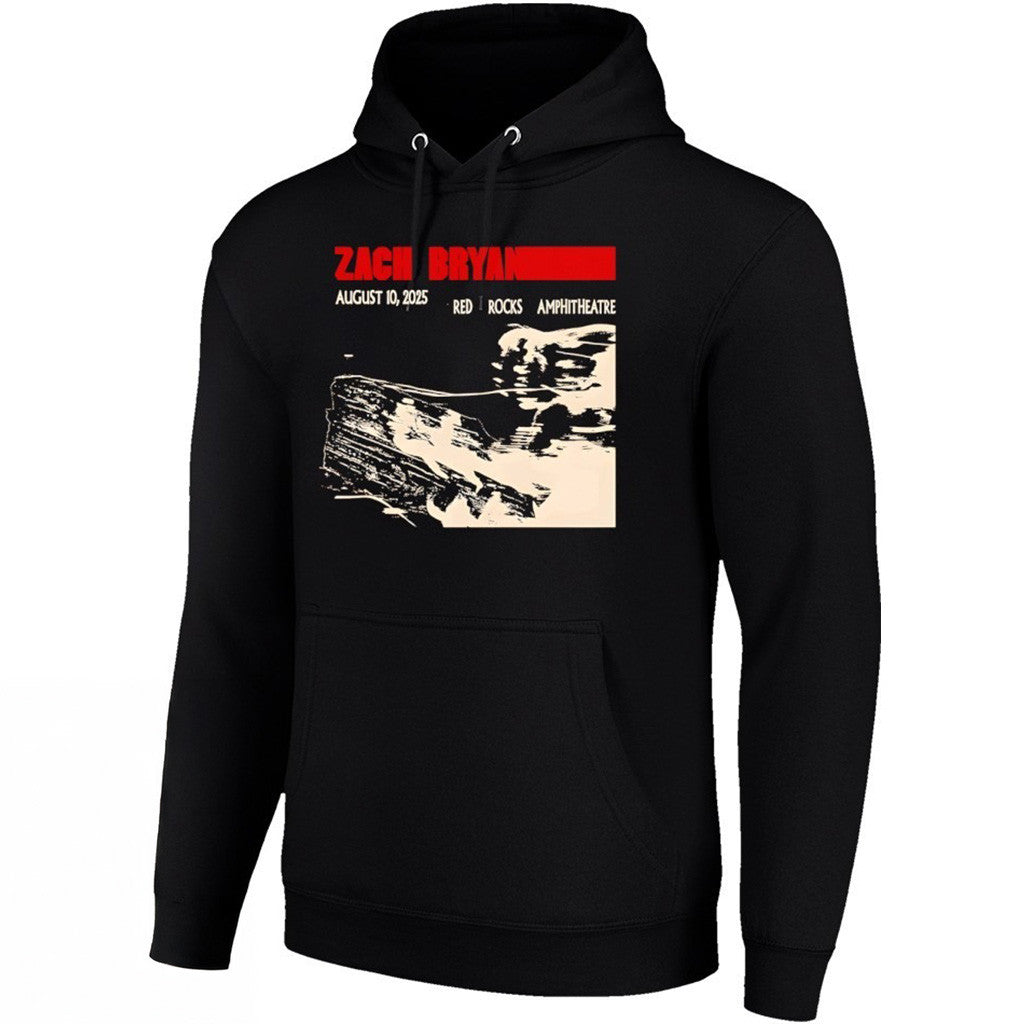 Zach Bryan Red Rocks Merch Zach Bryan Hoodie Gifts For Music Fans