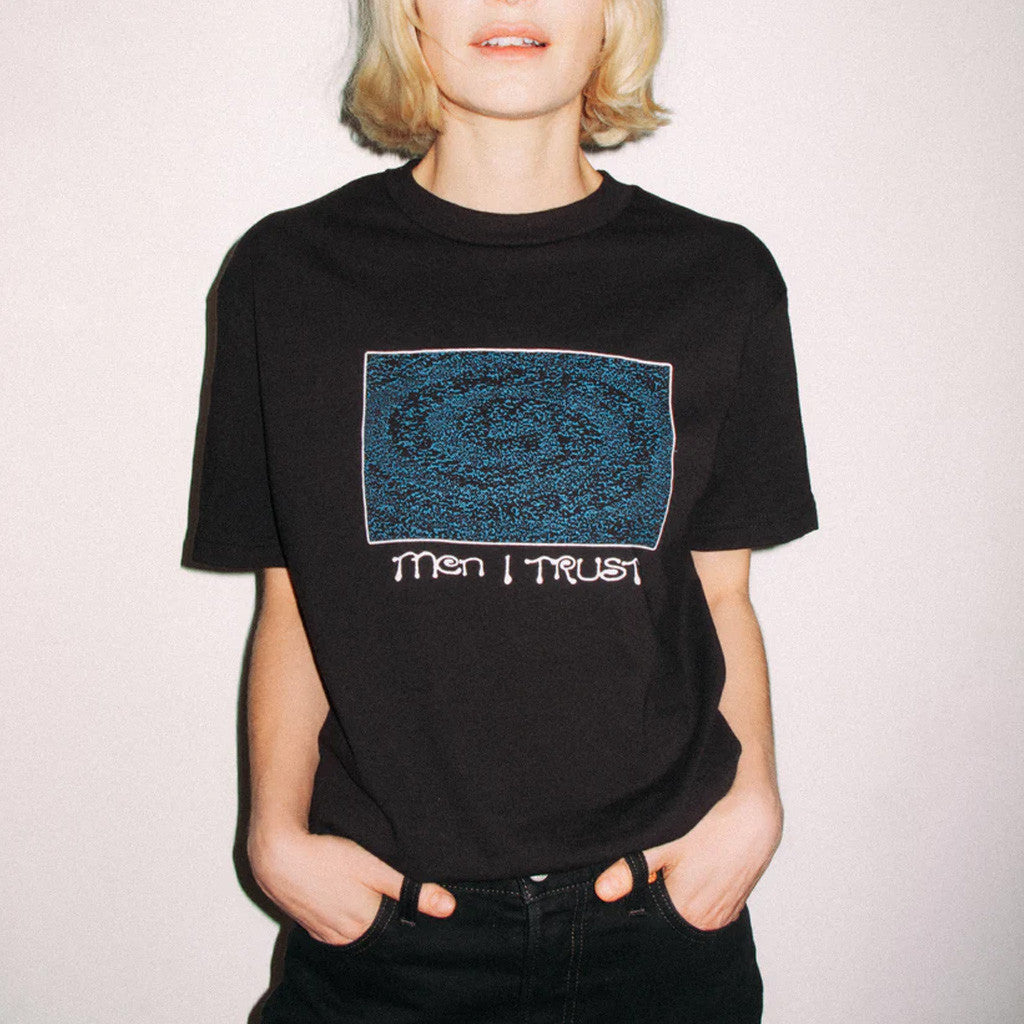 Men I Trust Merch Black Galaxy T-Shirt Gifts For Girlfriend
