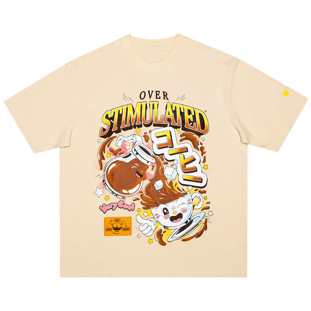 Cold Ones Merch Overstimulated T-Shirt Gifts For Girlfriend