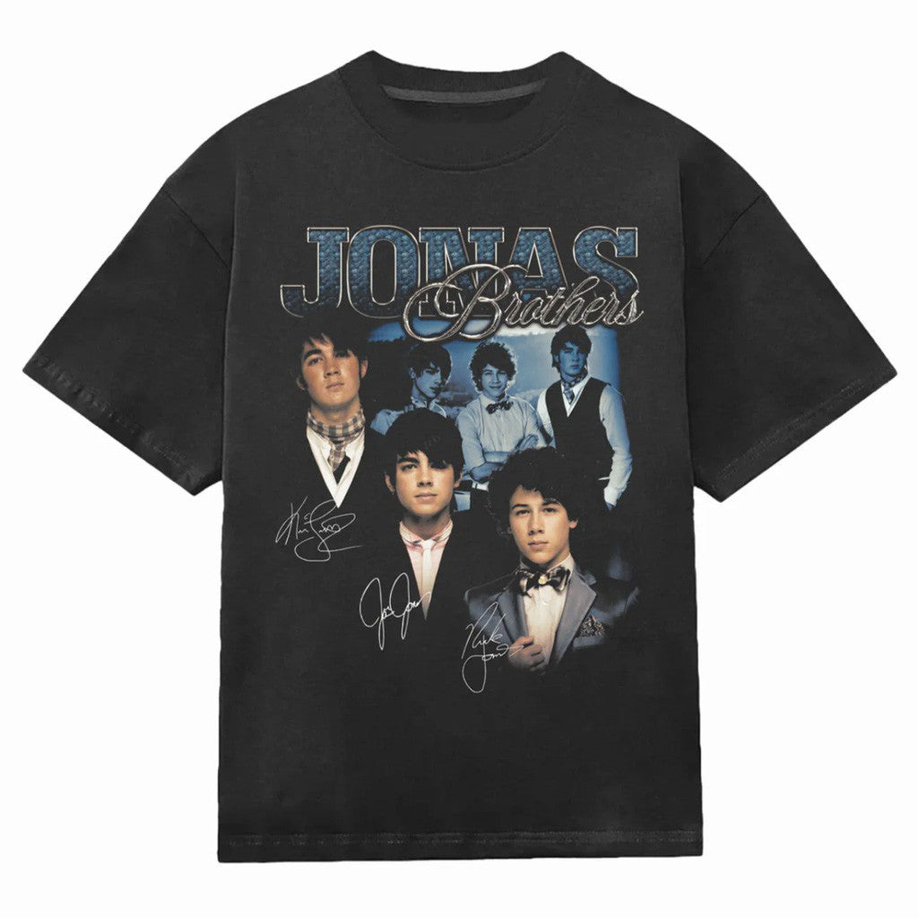 Jonas Brothers Merch Brothers Throwback T-Shirt Gifts For Fans