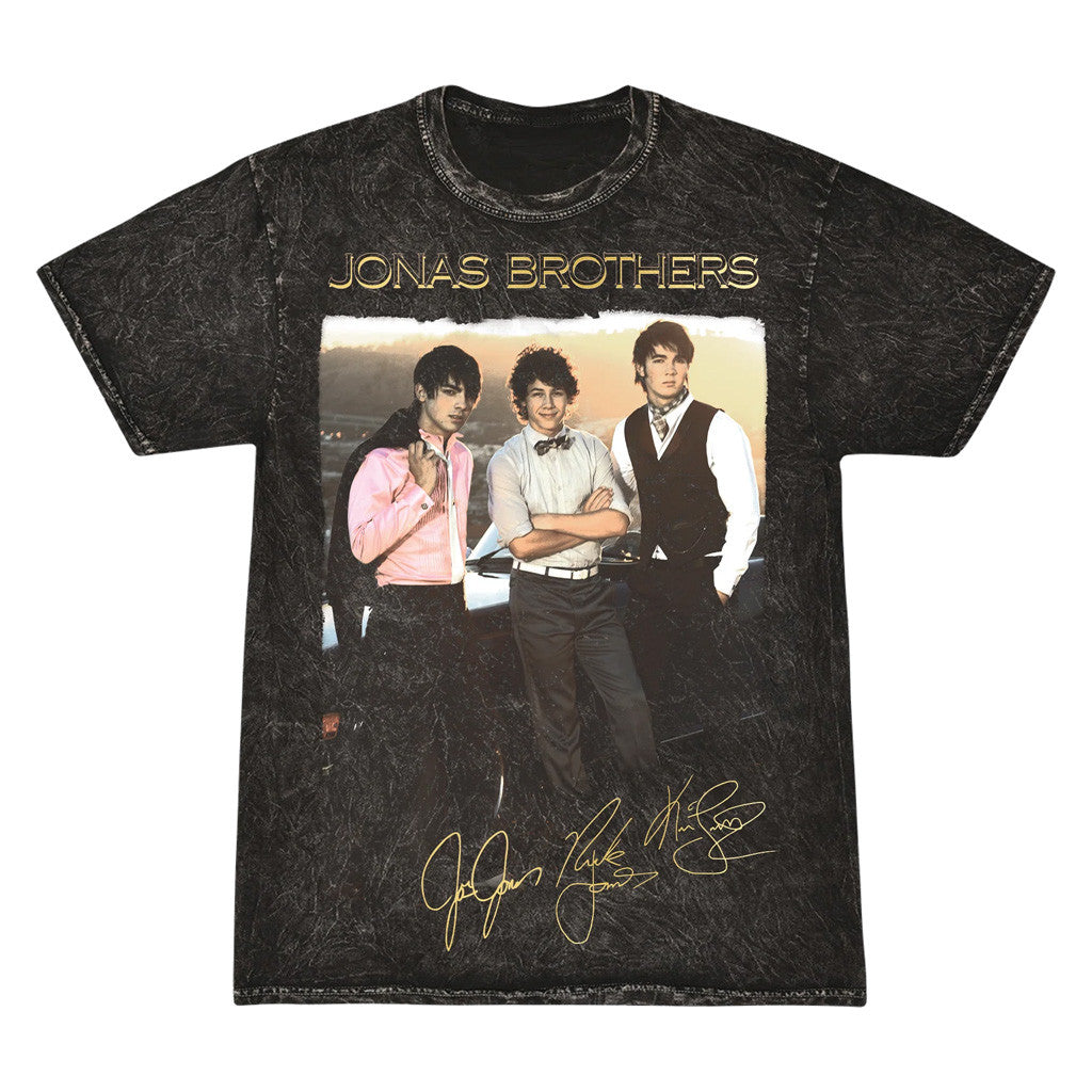 Jonas Brothers Merch Vintage Sunset Photo T-Shirt Gifts For Him