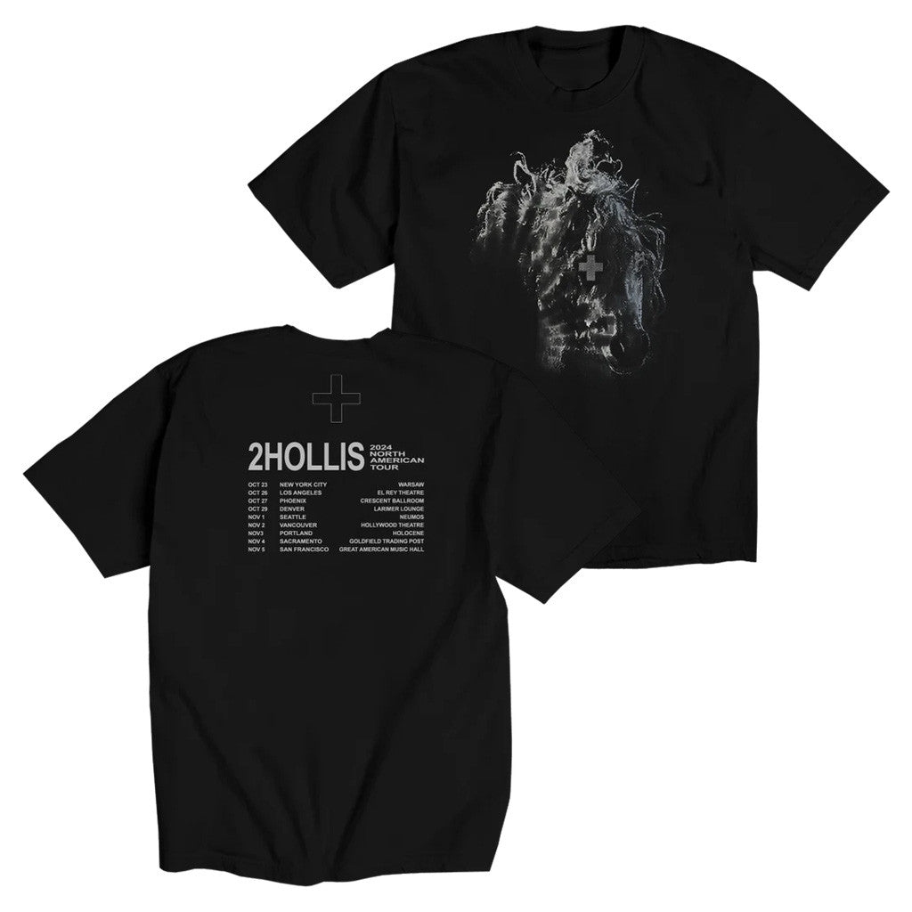 2Hollis Merch Leg One Black T-Shirt Gifts For Boyfriend