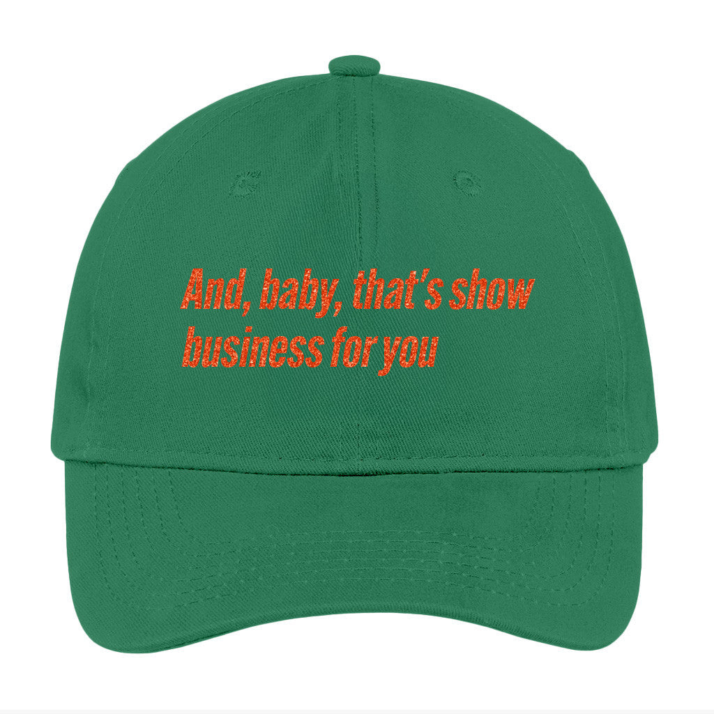 Taylor Swift The Life Of A Showgirl Merch And Baby That's Show Business For You Hat Fans Gifts