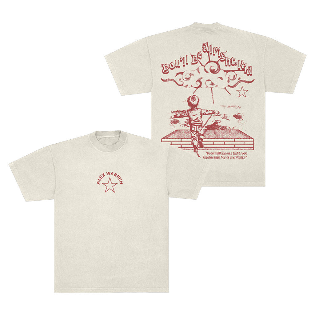 Alex Warren Merch Tight Rope Shirt You'll Be Alright Kid T-Shirt Gifts For Girlfriend