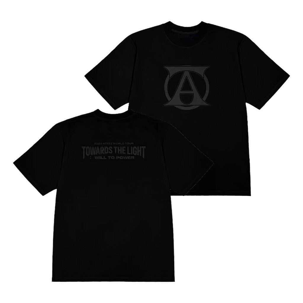 Ateez Merch 2025 Ateez Towards The Light Will to Power EU POP UP Merchandise T-Shirt